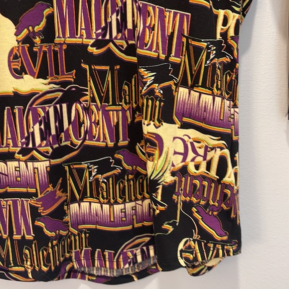 LuLaRoe Maleficent Disney Shirt Sz Small - Picture 3 of 6